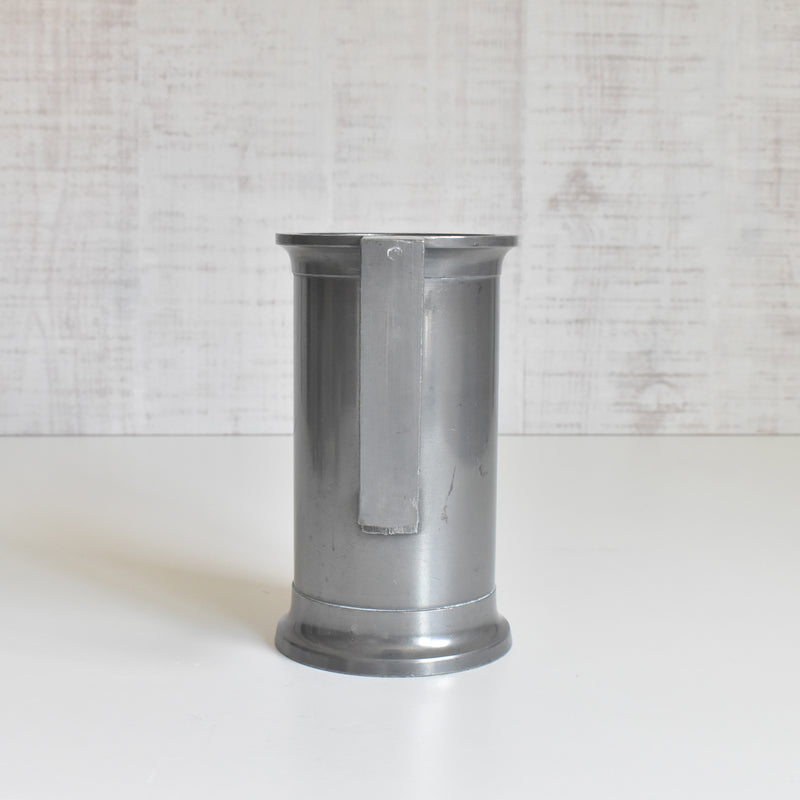 Vintage Pewter 5-Piece Measuring Cup Set