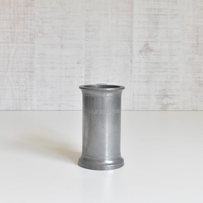 Vintage Pewter 5-Piece Measuring Cup Set