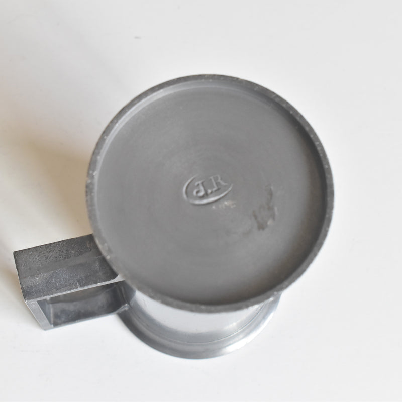 Vintage Pewter 5-Piece Measuring Cup Set
