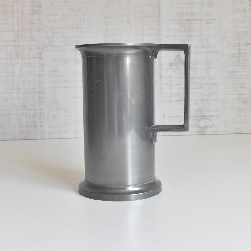 Vintage Pewter 5-Piece Measuring Cup Set