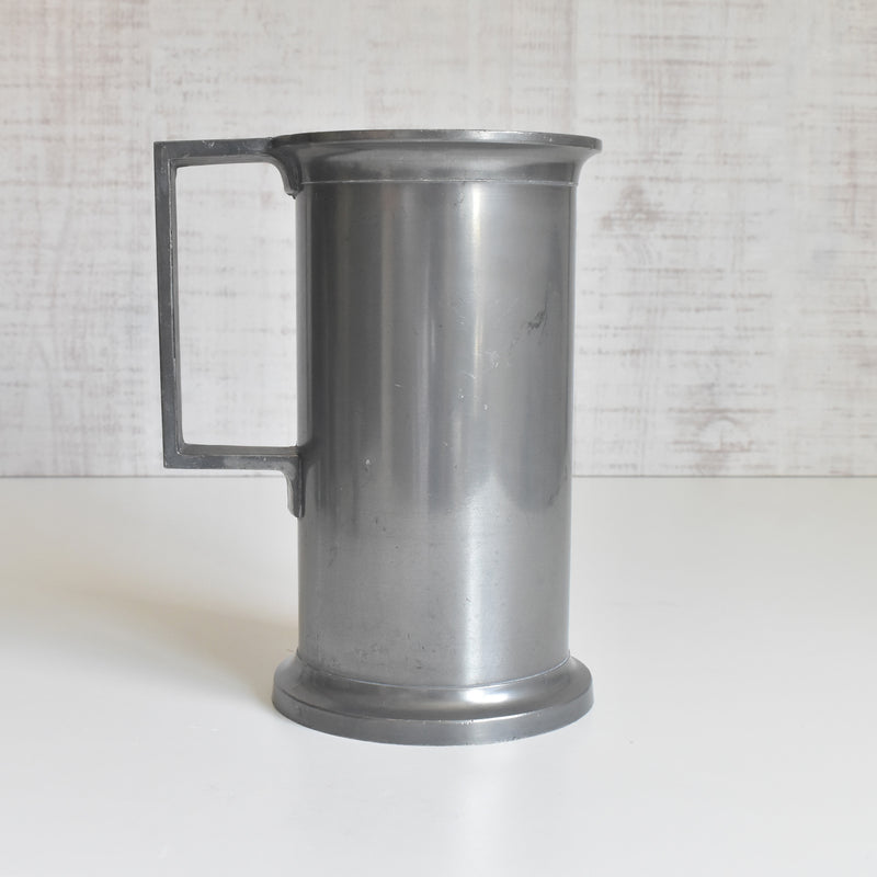 Vintage Pewter 5-Piece Measuring Cup Set