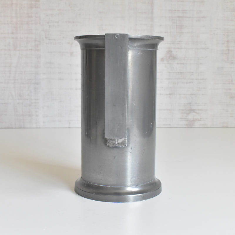 Vintage Pewter 5-Piece Measuring Cup Set