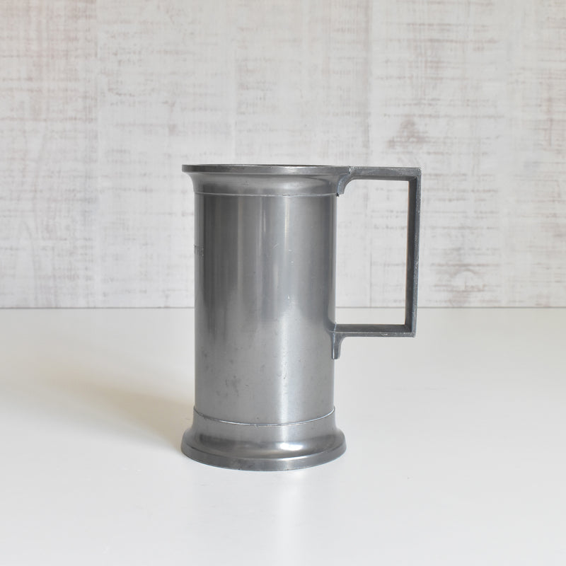Vintage Pewter 5-Piece Measuring Cup Set