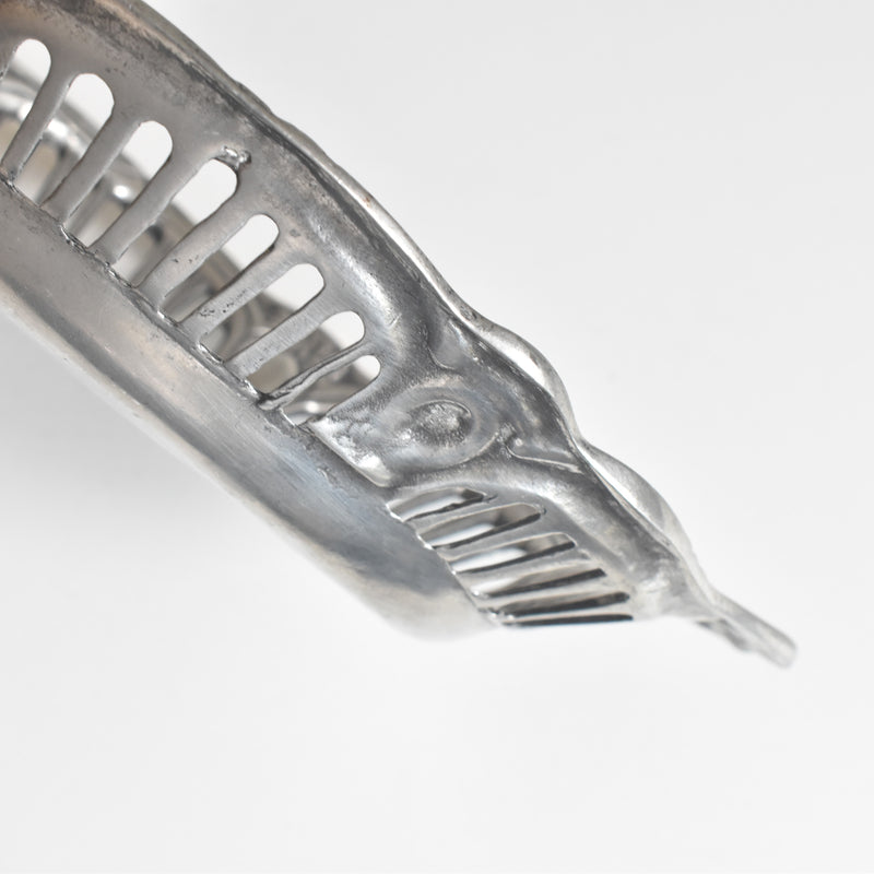 Vintage Pewter Basket