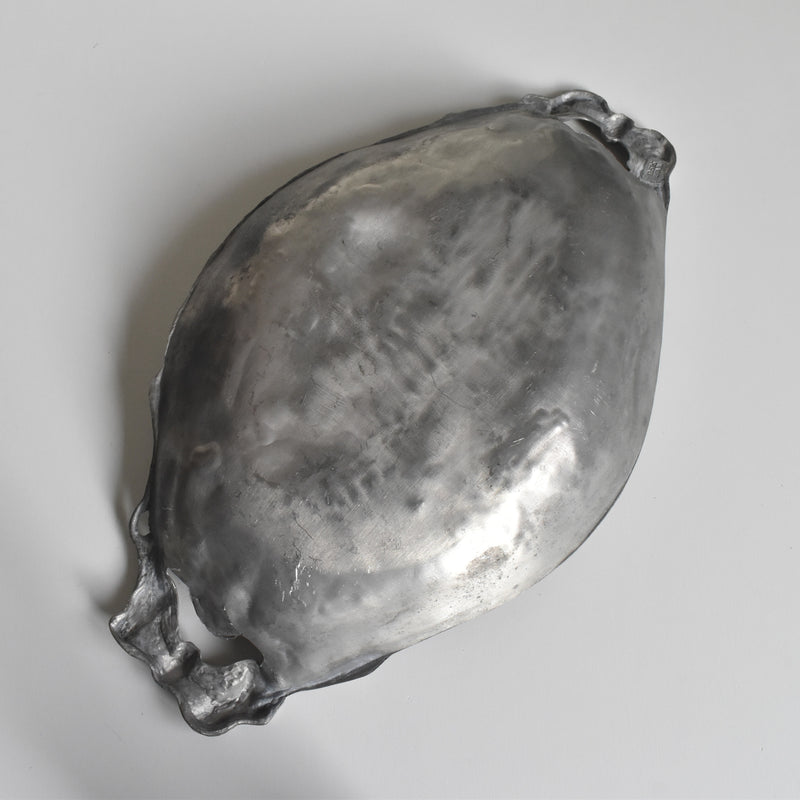 Vintage Pewter Butterfly Tray