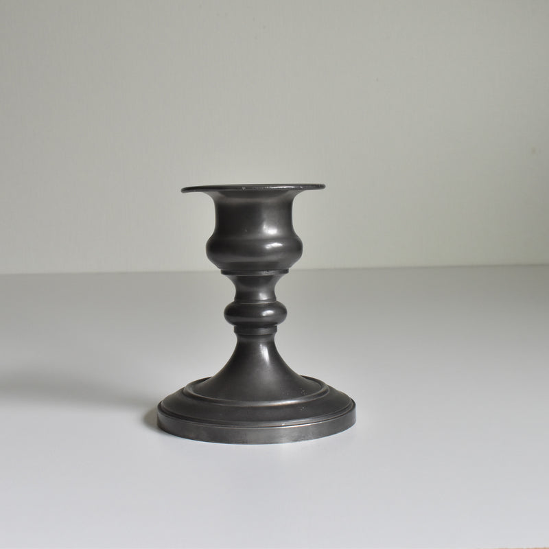 ヴィンテージ ピューター キャンドルホルダー A