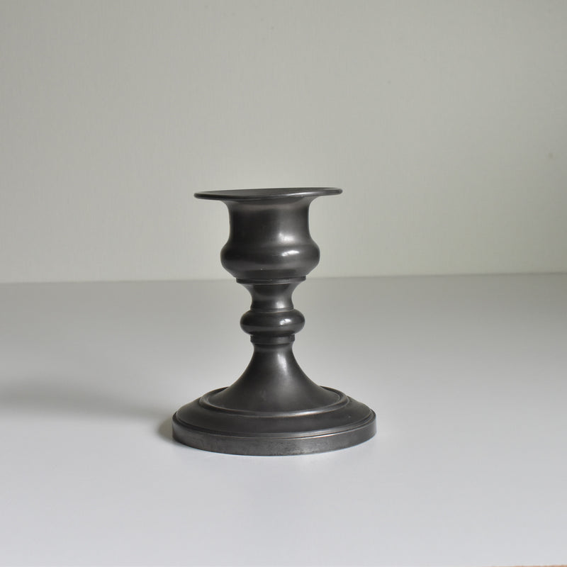 ヴィンテージ ピューター キャンドルホルダー A