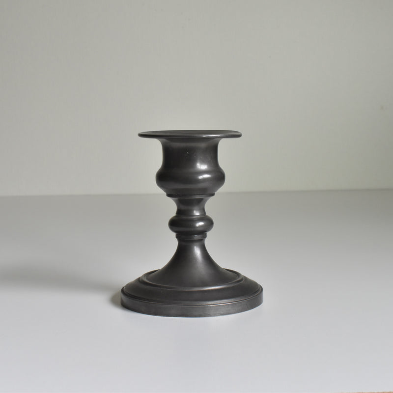 ヴィンテージ ピューター キャンドルホルダー A