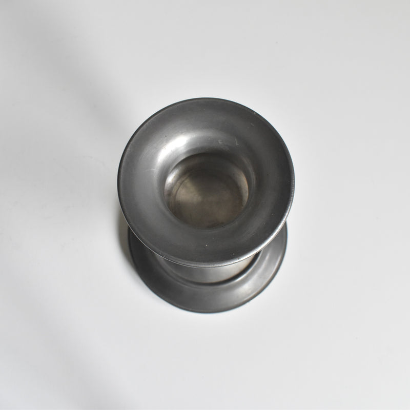 ヴィンテージ ピューター キャンドルホルダー A