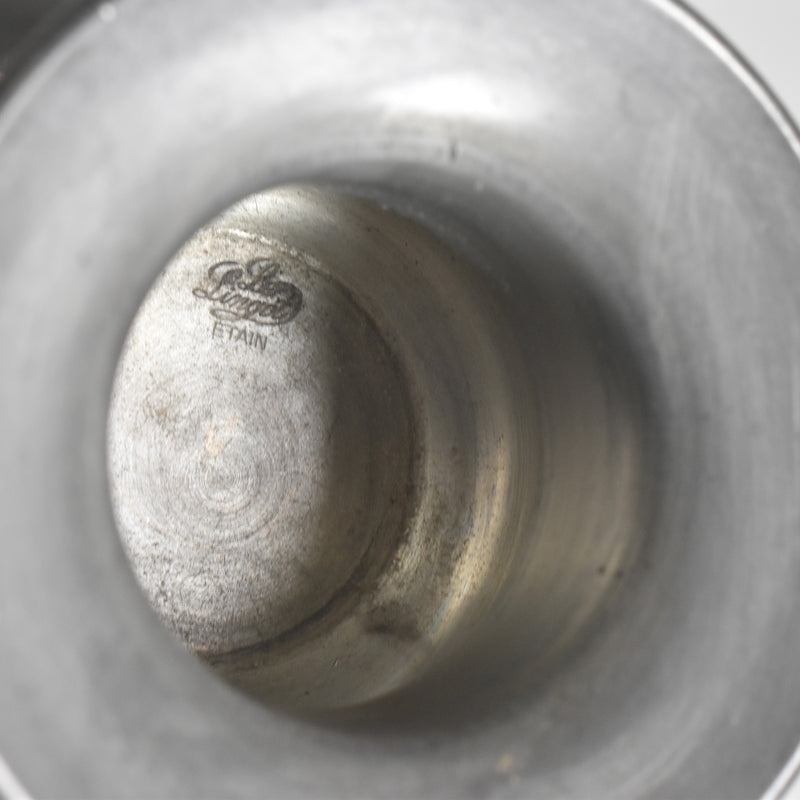 ヴィンテージ ピューター キャンドルホルダー A