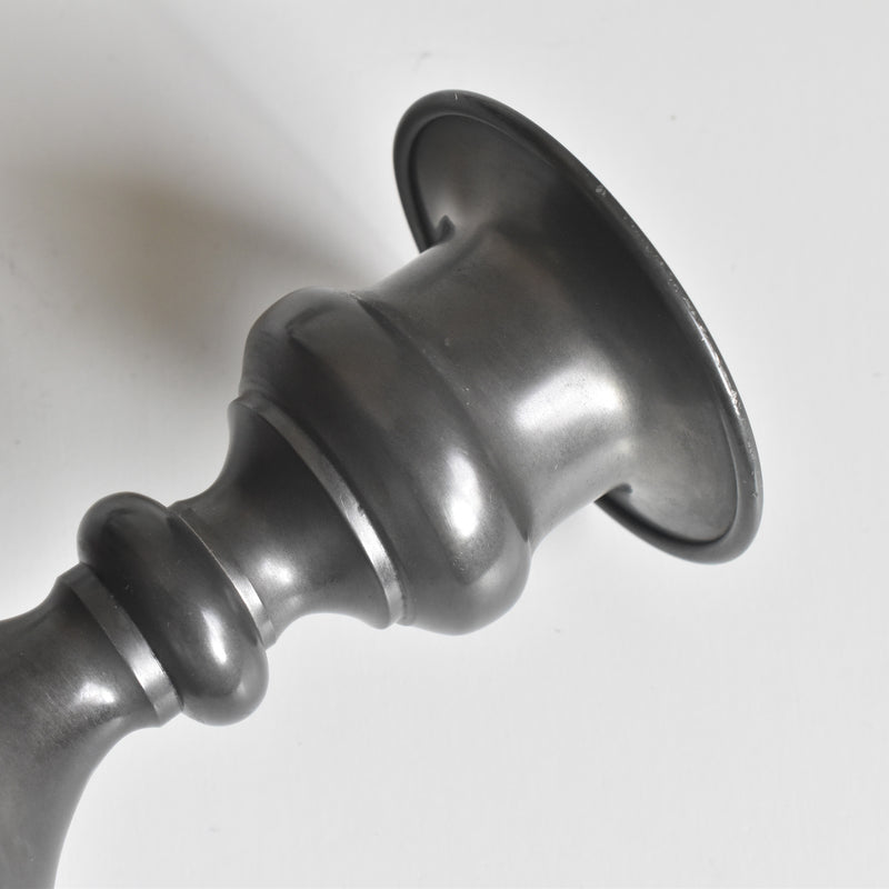 ヴィンテージ ピューター キャンドルホルダー A