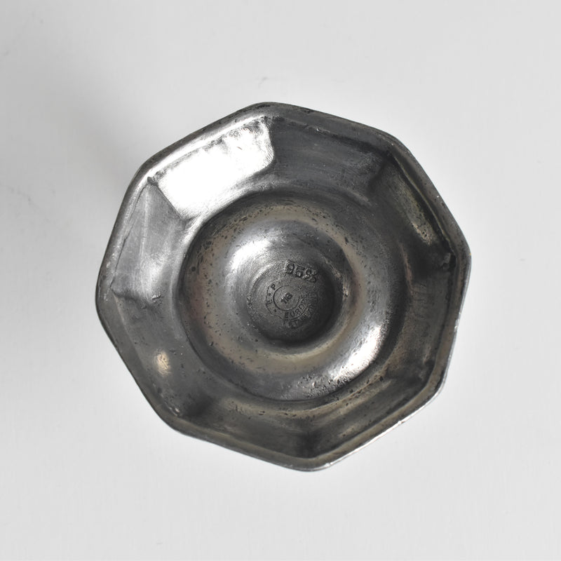 ヴィンテージ ピューター キャンドルホルダー B