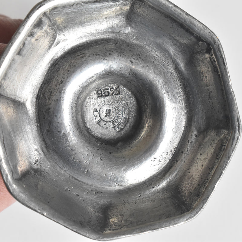 ヴィンテージ ピューター キャンドルホルダー B