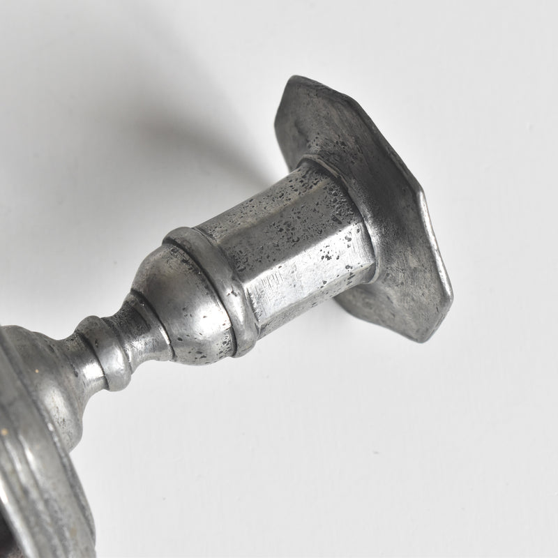 ヴィンテージ ピューター キャンドルホルダー B