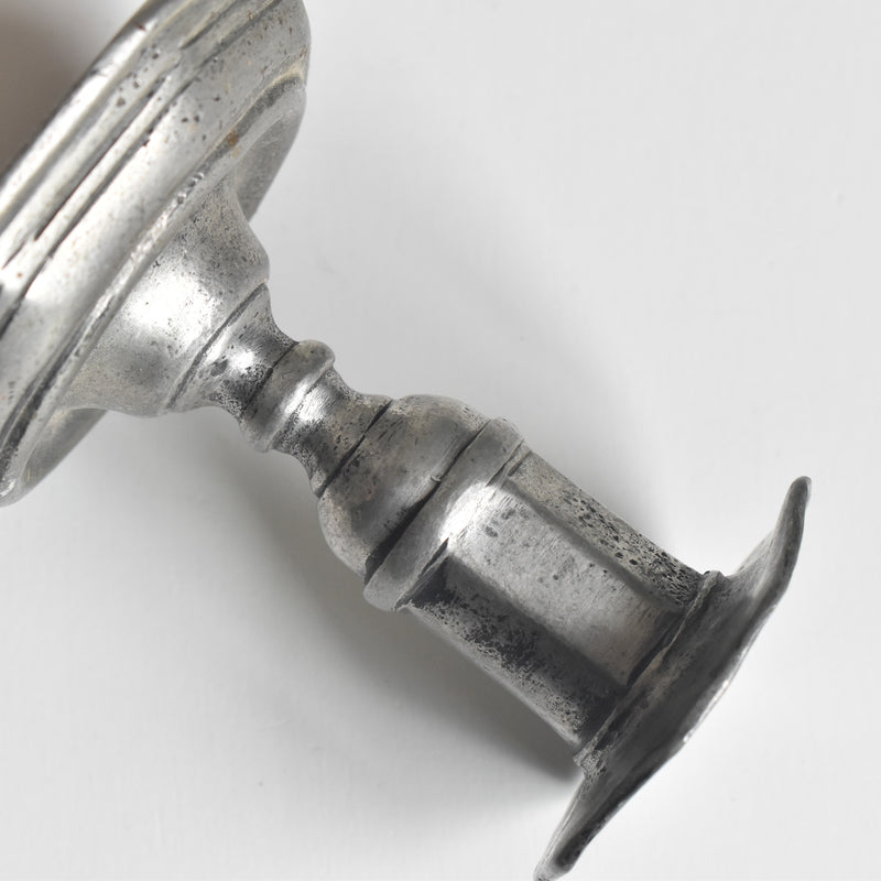 ヴィンテージ ピューター キャンドルホルダー B