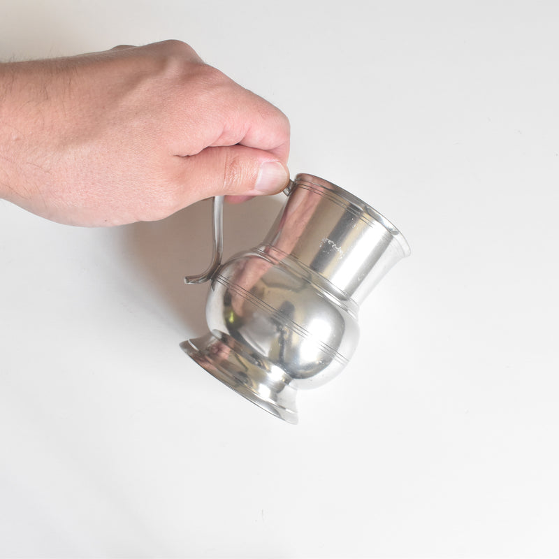 Vintage Pewter Creamer