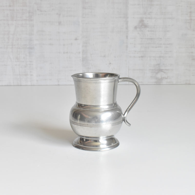 Vintage Pewter Creamer