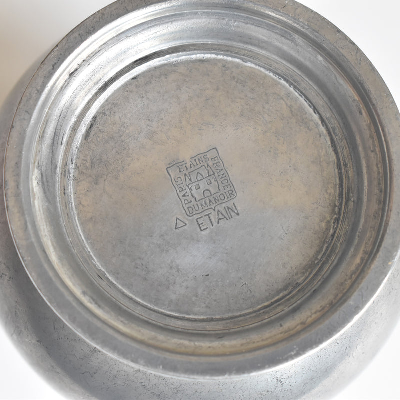 Vintage Pewter Creamer Les etains Du Manoir
