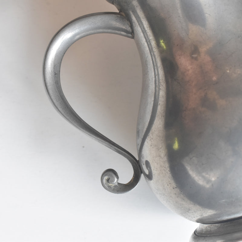 Vintage Pewter Creamer Les etains Du Manoir