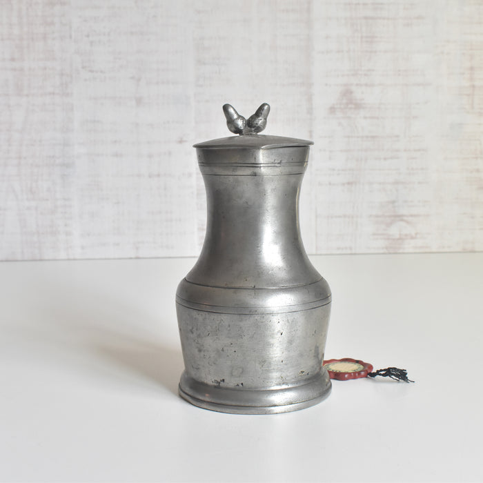 ヴィンテージピューター ピッチャー どんぐり