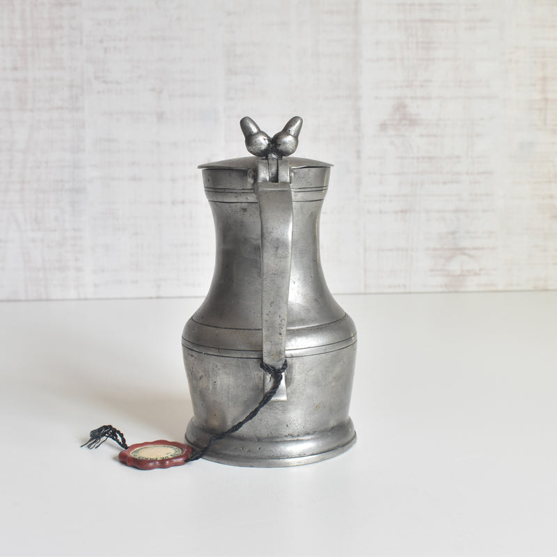 ヴィンテージピューター ピッチャー どんぐり