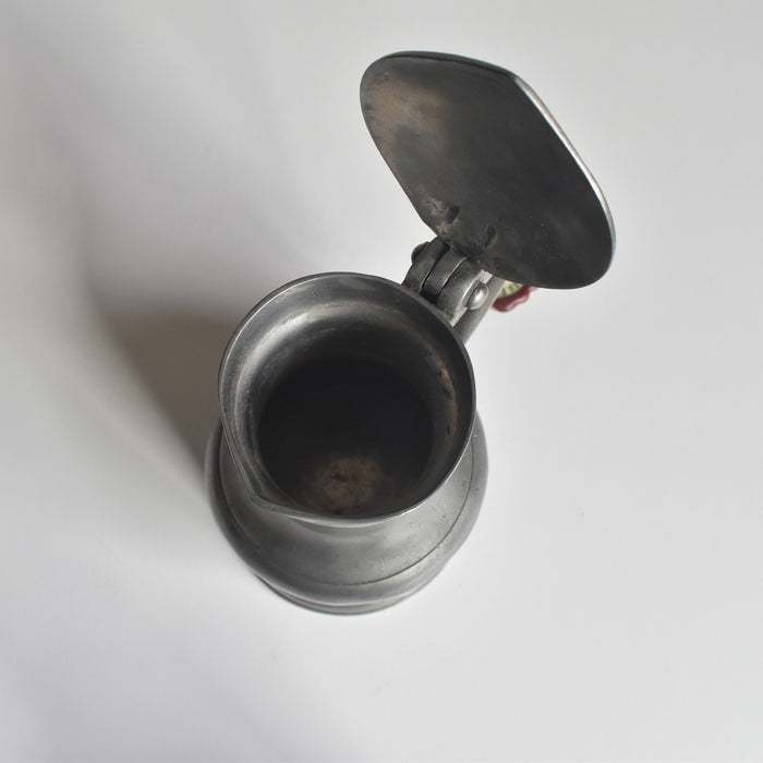 ヴィンテージピューター ピッチャー どんぐり