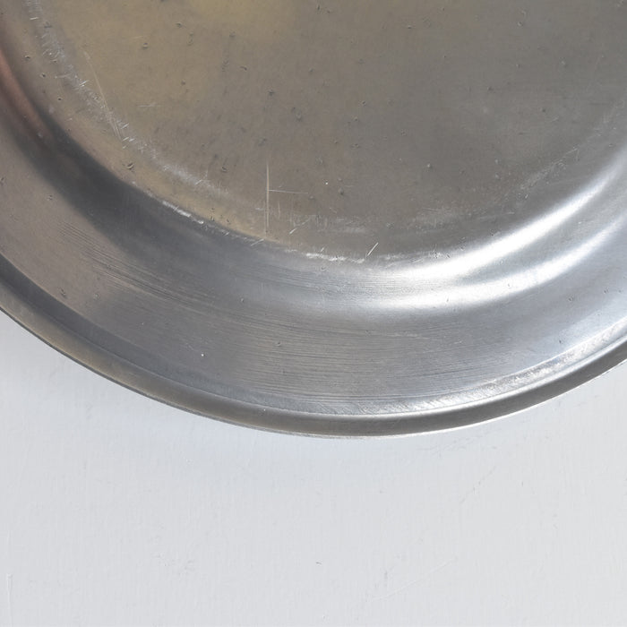 ヴィンテージピューター ラウンドプレート