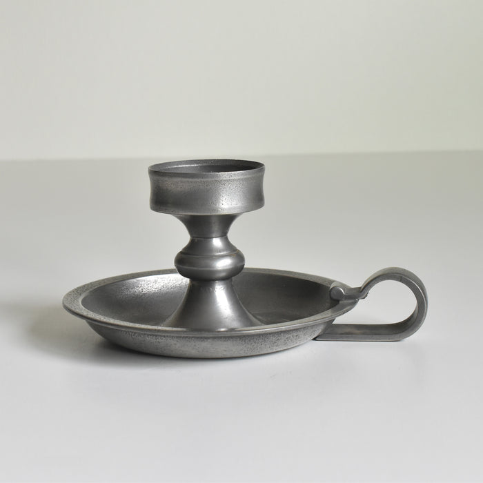 ヴィンテージ ピューター キャンドルホルダー Les Etains de L'abbaye