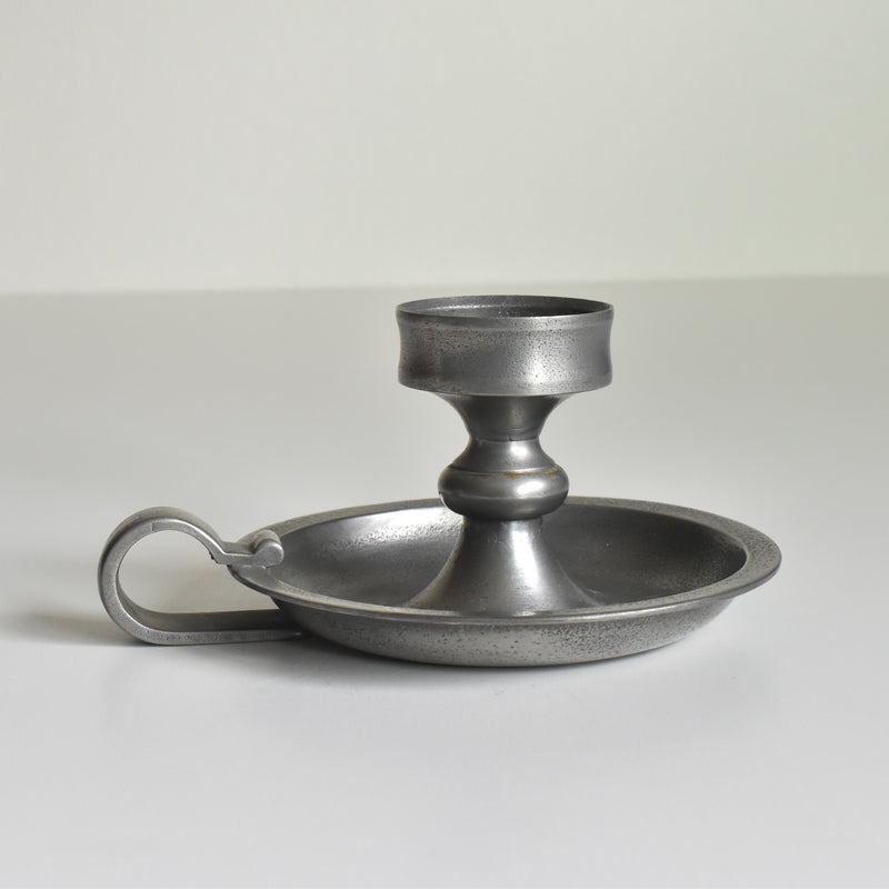 ヴィンテージ ピューター キャンドルホルダー Les Etains de L'abbaye