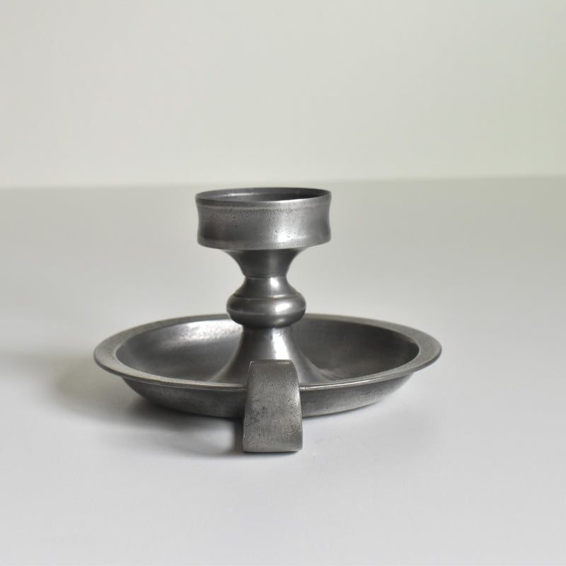 ヴィンテージ ピューター キャンドルホルダー Les Etains de L'abbaye