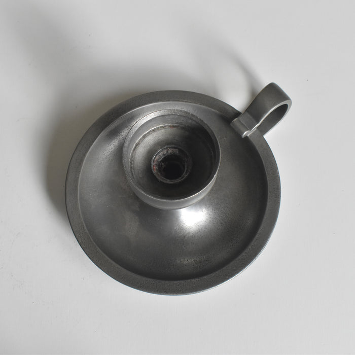 ヴィンテージ ピューター キャンドルホルダー Les Etains de L'abbaye