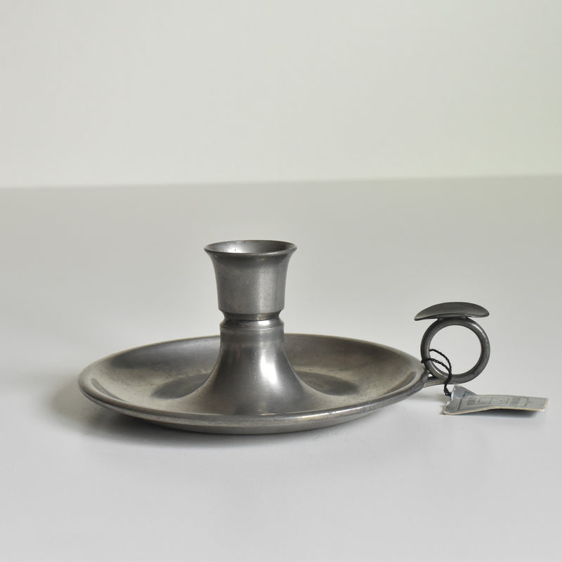 ヴィンテージ ピューター キャンドルホルダー Les étains du Manoir