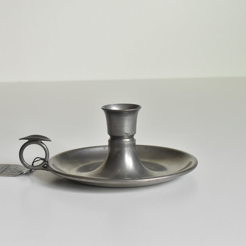 ヴィンテージ ピューター キャンドルホルダー Les étains du Manoir