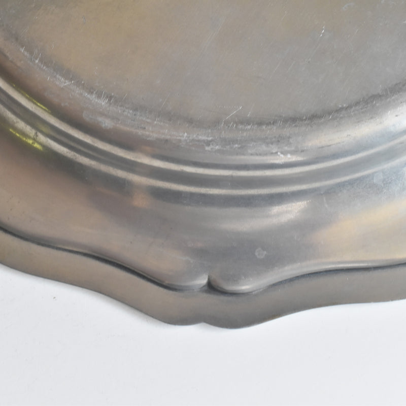 Vintage Pewter Platter