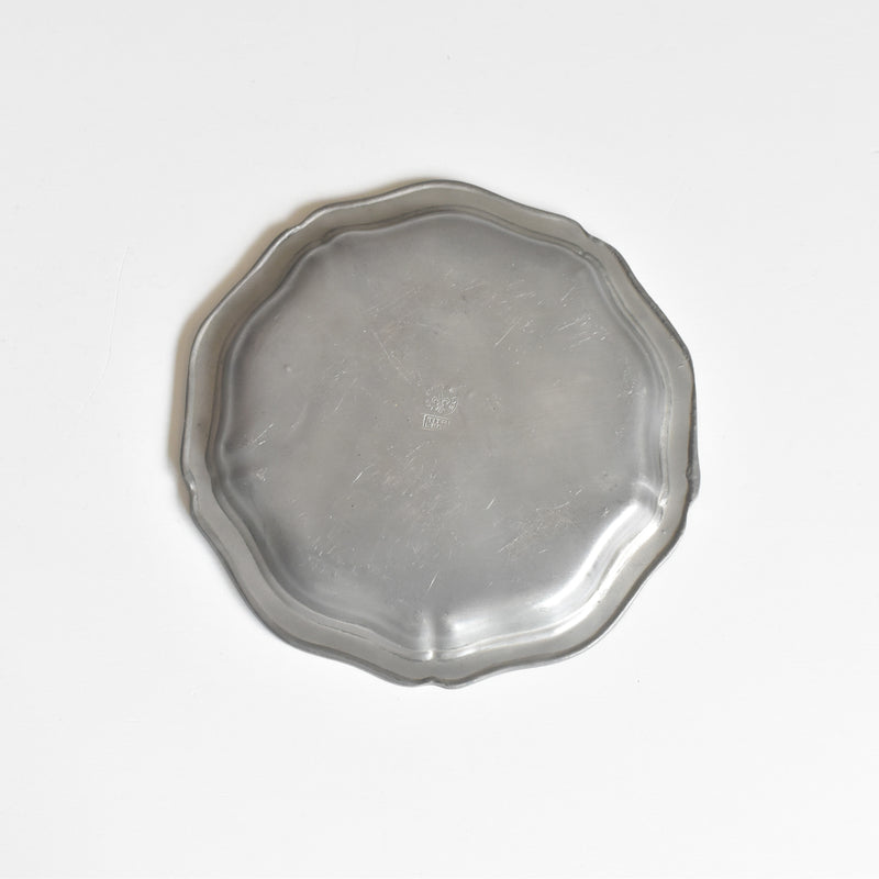 Vintage Pewter Bottle Coaster