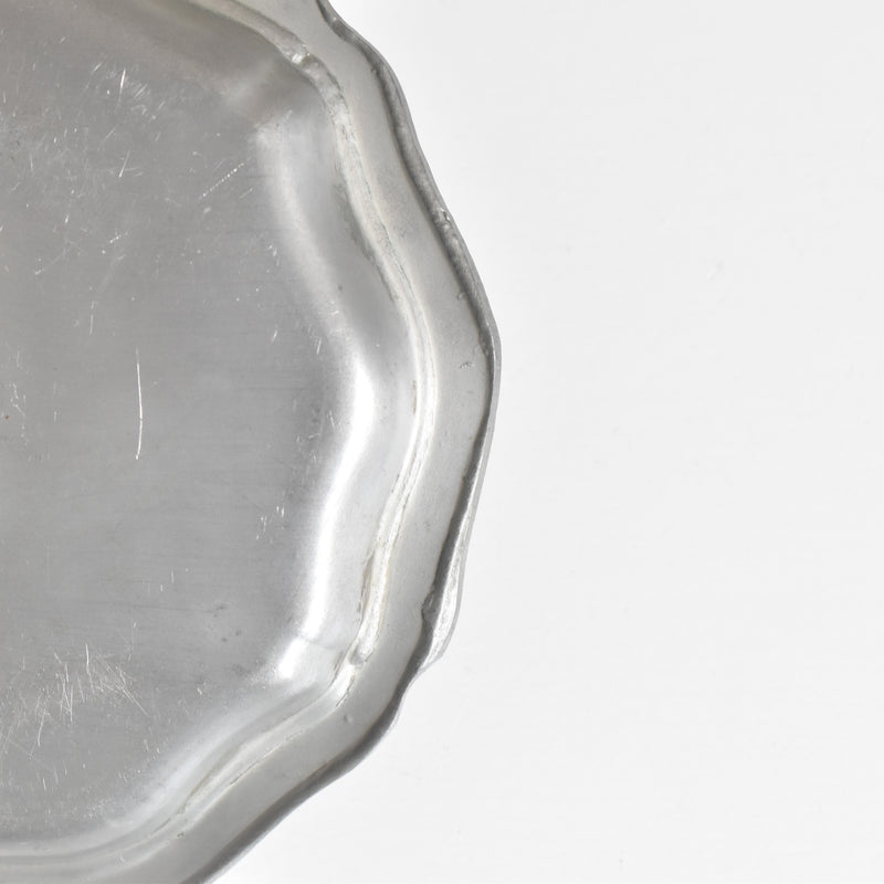 Vintage Pewter Bottle Coaster