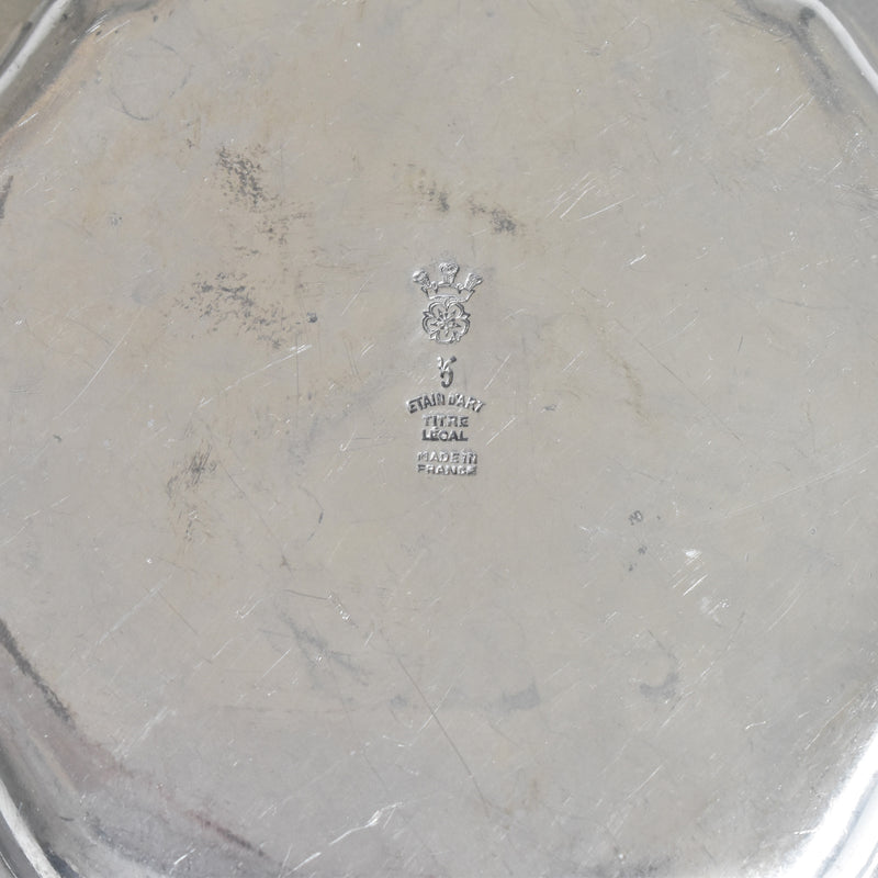 Vintage Pewter Small Plate A