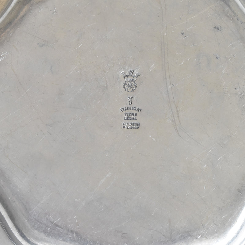 Vintage Pewter Small Plate B
