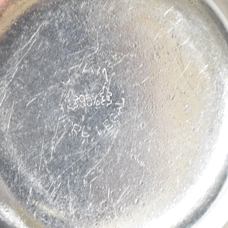 Vintage Pewter Mini Plate