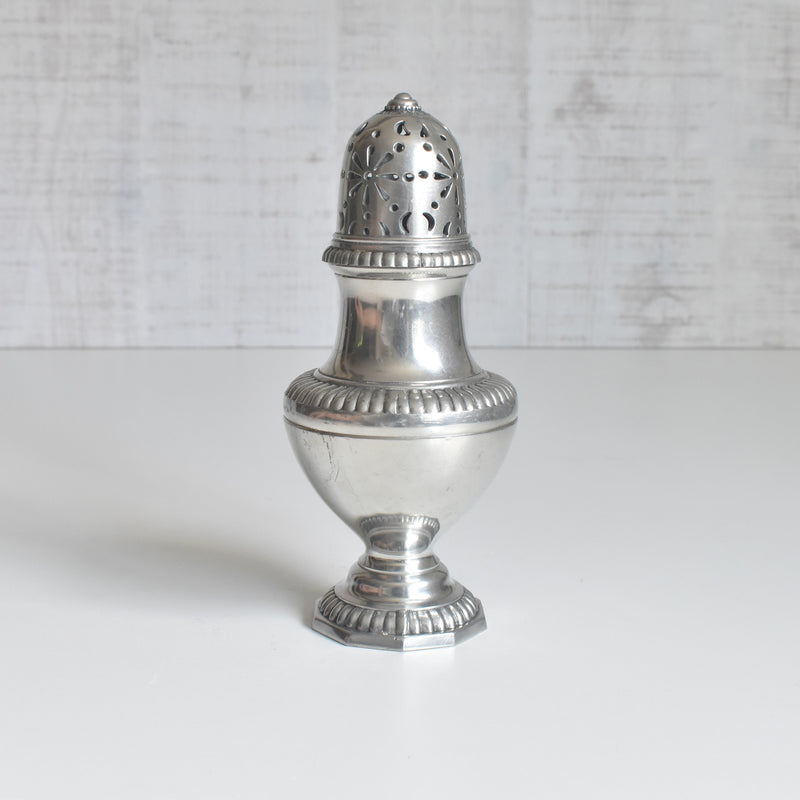 Vintage Pewter Sugar Shaker