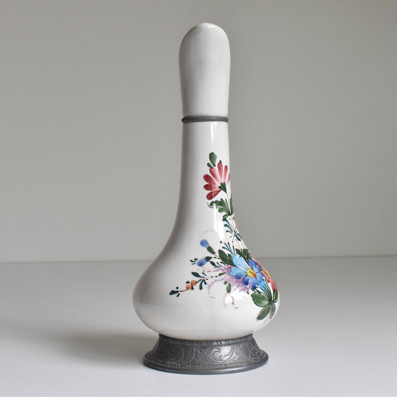 ヴィンテージ ピューター＆陶器 水差し