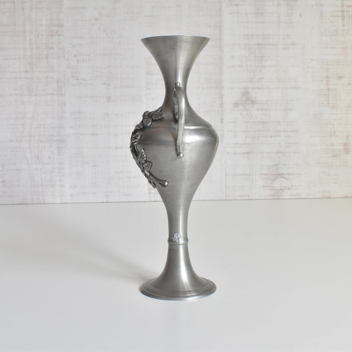 ヴィンテージピューター 一輪挿し フラワー