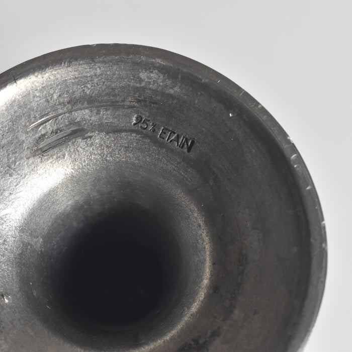 ヴィンテージピューター 一輪挿し フラワー