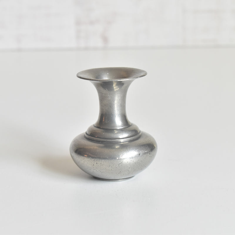 ヴィンテージピューター ミニ花器