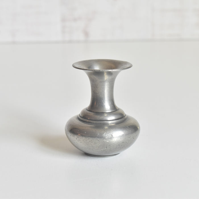 ヴィンテージピューター ミニ花器