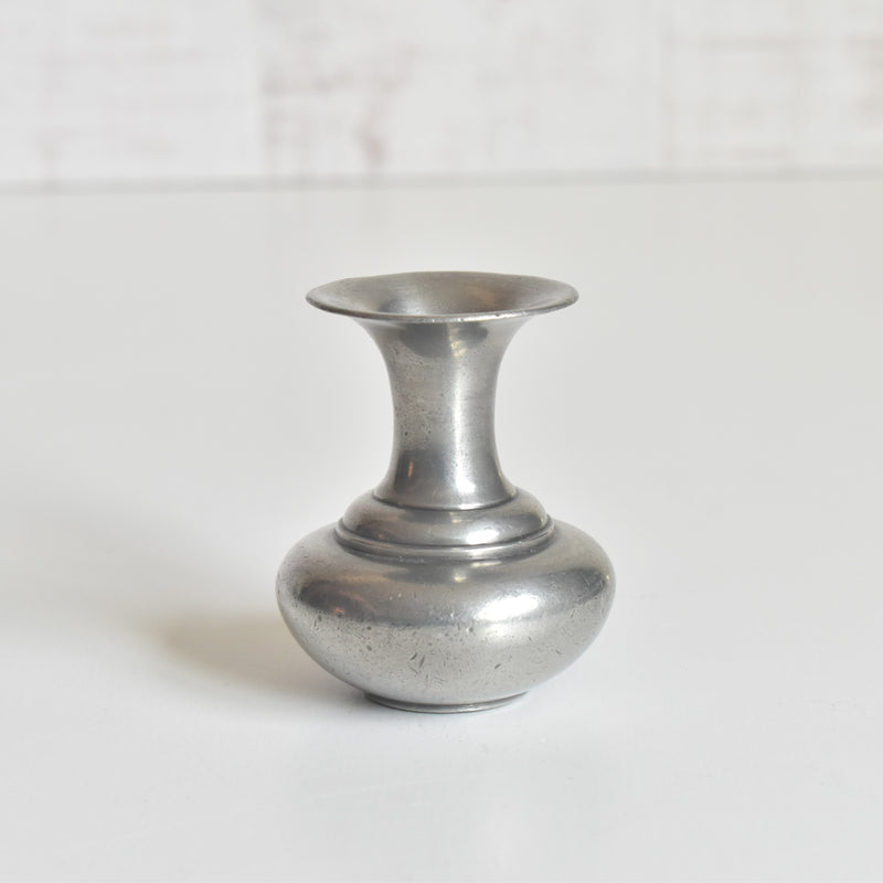 ヴィンテージピューター ミニ花器