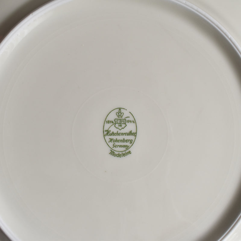 Vintage Plate Hutschenreuther Germany Madeleine A