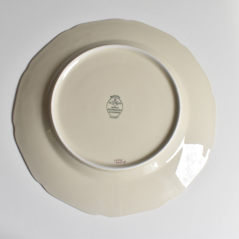 Vintage Plate Hutschenreuther Germany Madeleine B