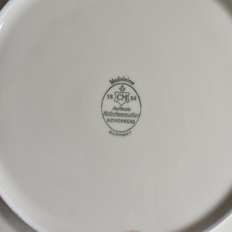 Vintage Plate Hutschenreuther Germany Madeleine B