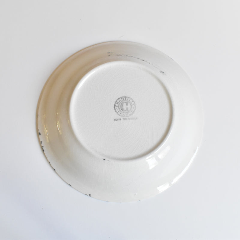 Vintage Deep Plate, Chantilly A